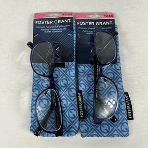 NEW  Foster Grant reading multi focus glasses +2.50